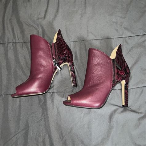 michael kors little burgundy shoes|michael kors boots.